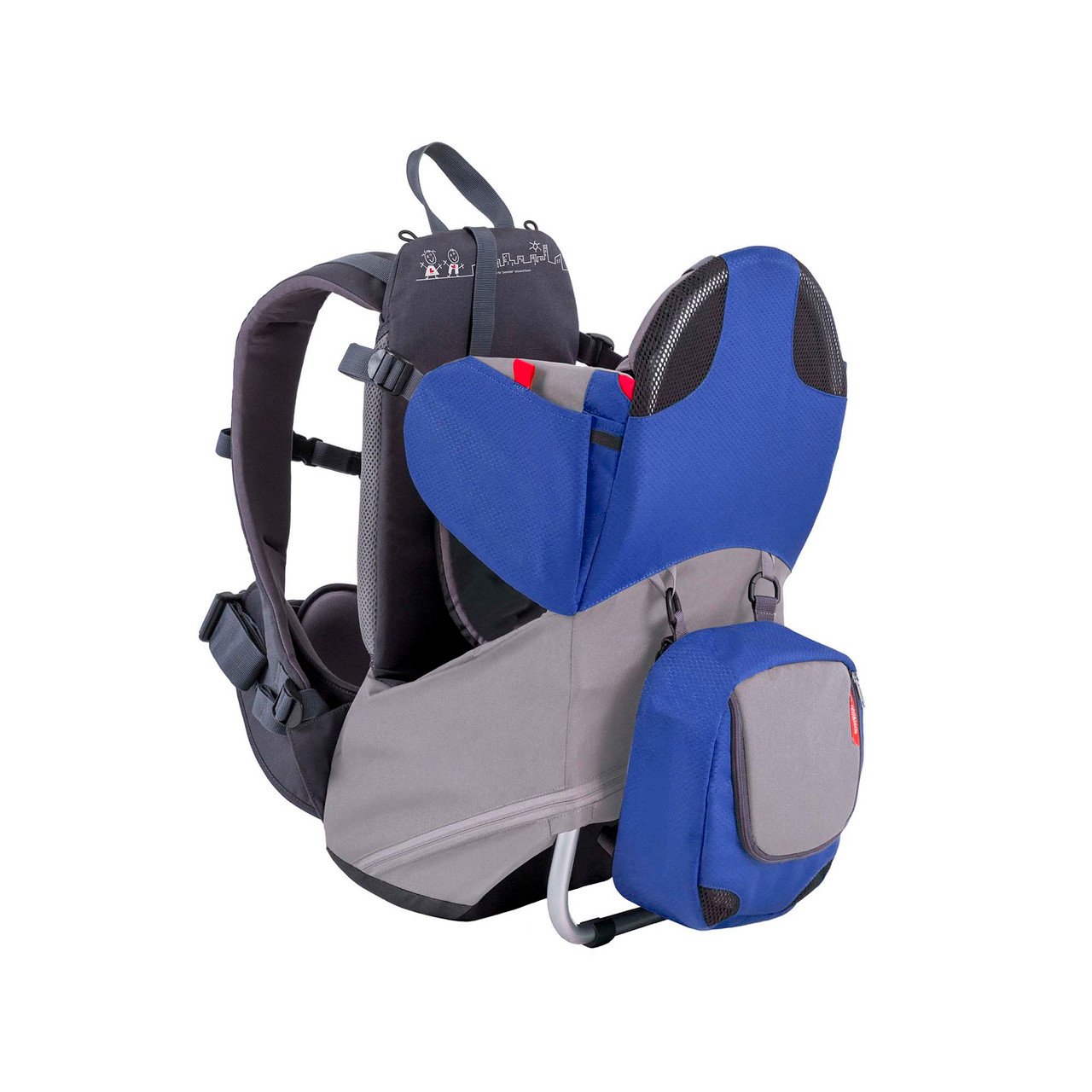 Phil & Teds Parade Carrier – Blue/Grey